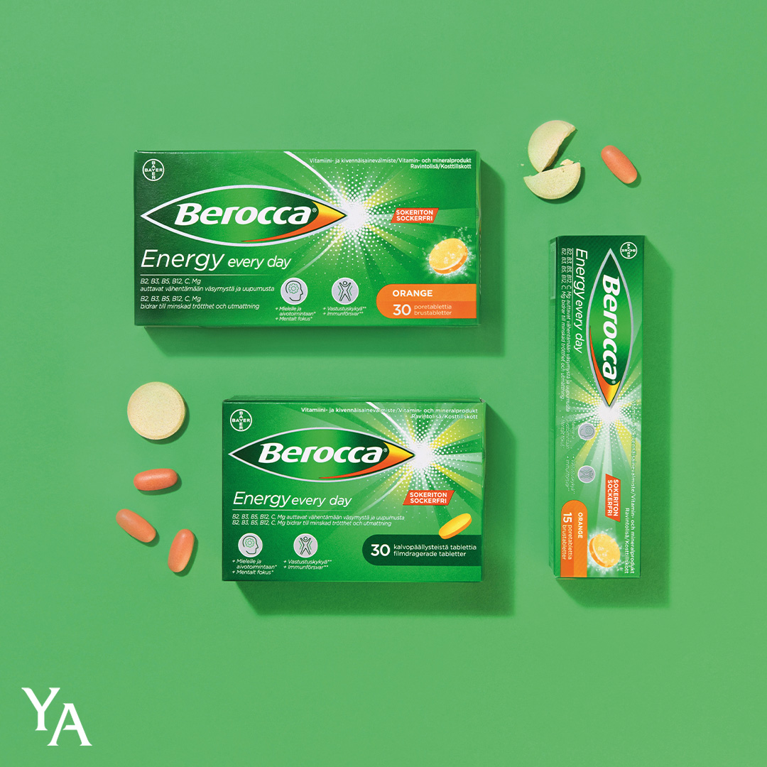 Berocca-ravintolisät