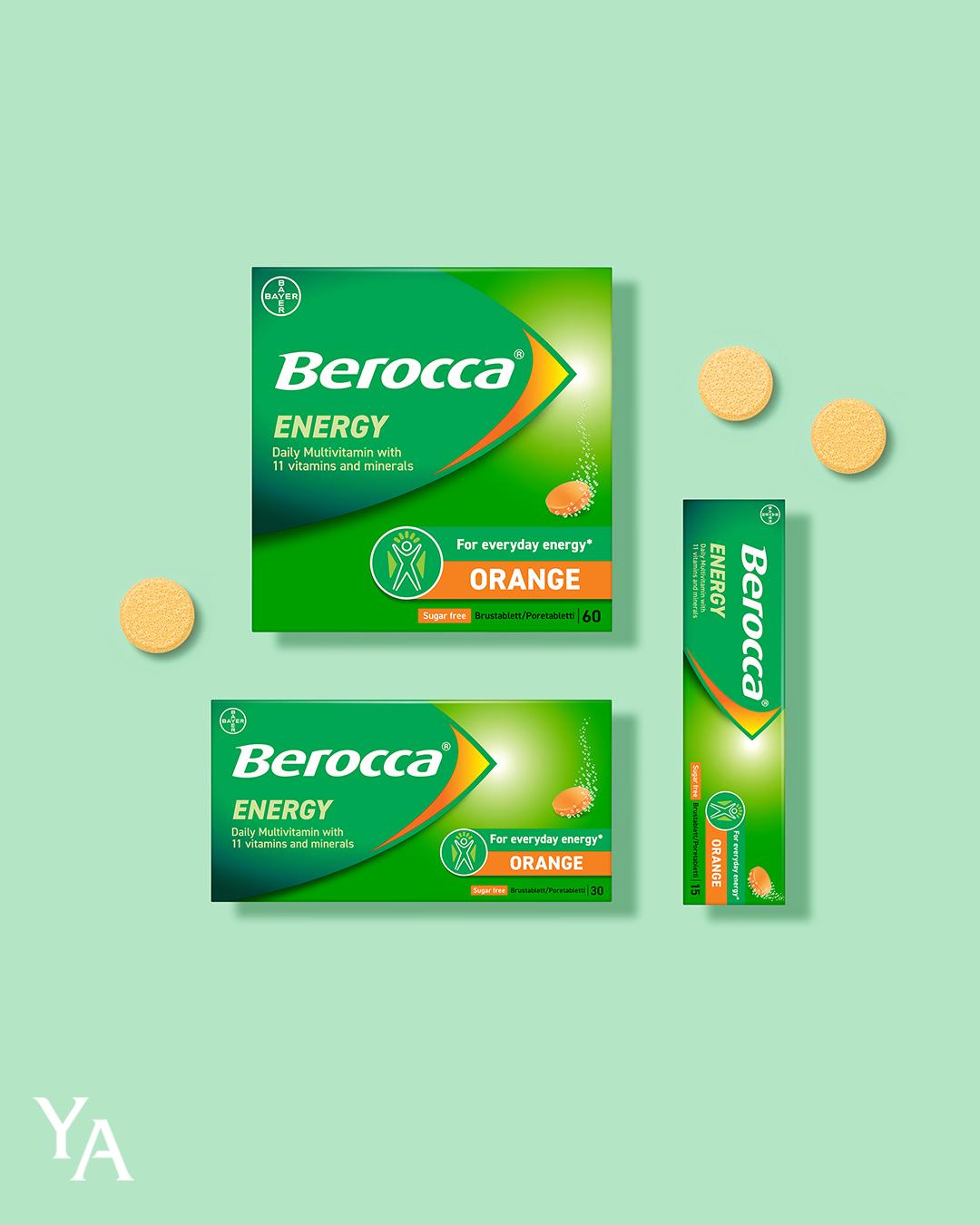 Berocca-ravintolisät