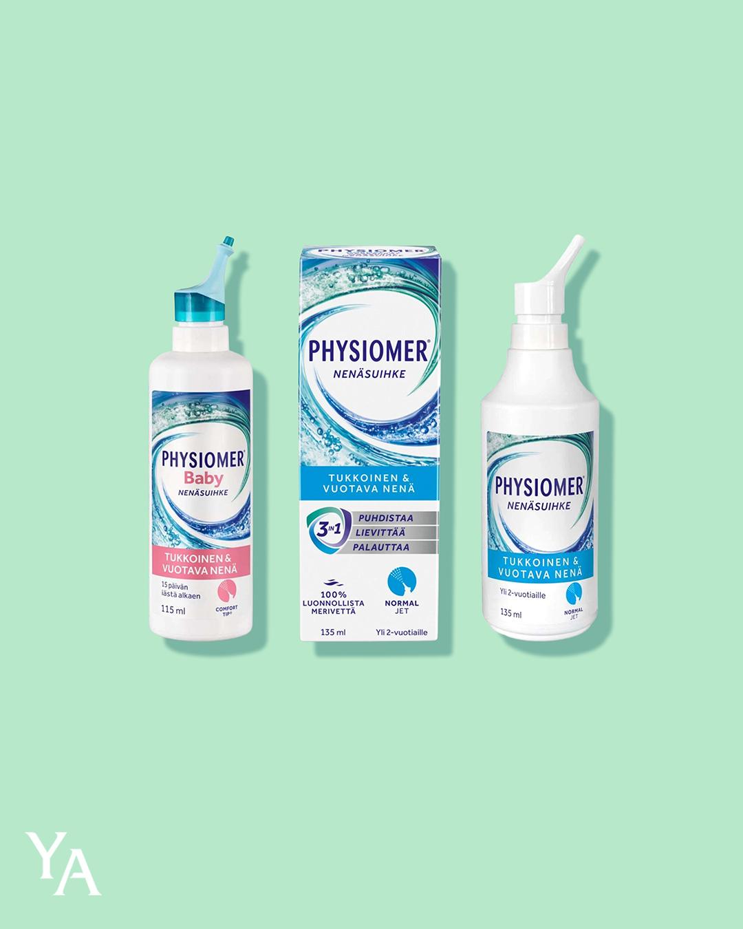 Physiomer-nenätuotteet